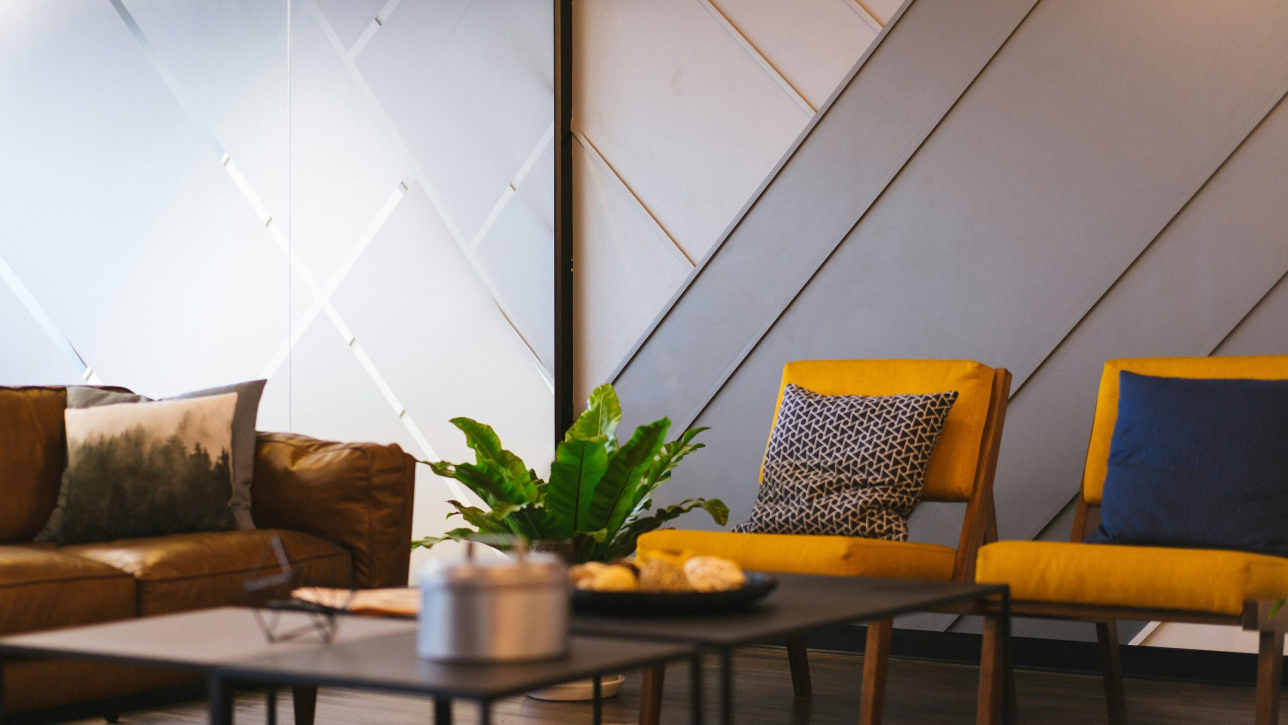 A calm, professional meeting space for a mental health appointment