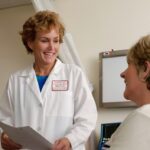 A clinician and patient discussing a personalized treatment plan
